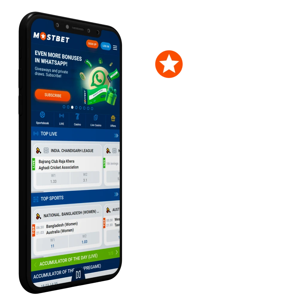 Mostbet android 