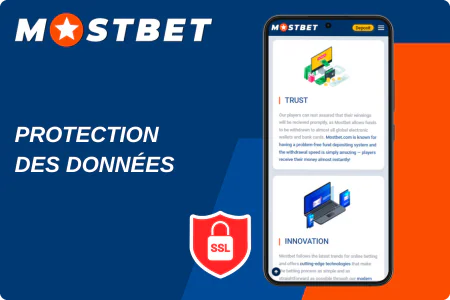 Sécurité de l'application Mostbet